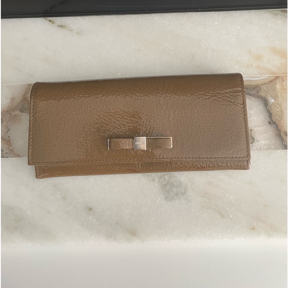 Furla leather wallet. Trifold